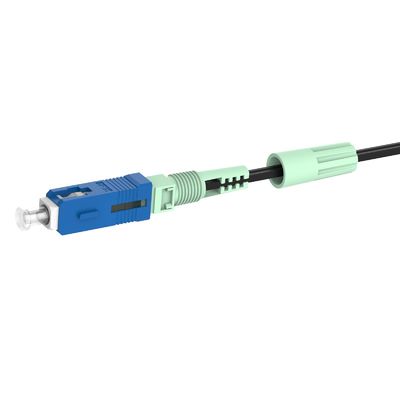 Network Simplex SC Fiber Optic Fast Connector with UPC Polished Drop Cable -40- 85C