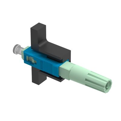 SC UPC Field Assembly Fast Connector For Reuse Times ≥10times