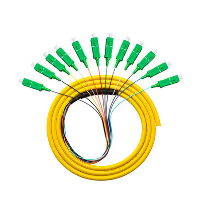 Customizable Length SCAPC Optic Fiber Pigtail with 5 Years Guarantee