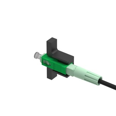 SC APC Fiber Optic Fast Connector for Network Field Assembly Return loss APC≥55dB