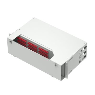 ODN Network 19 Inch Swing Patch Panel UPC Type 96 Cores Fiber Optic Equipment for FTTX