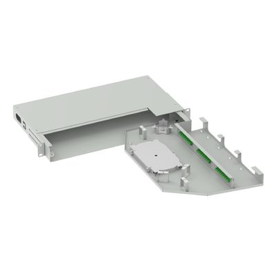 24 Cores FC APC Type 19 Inch Swing Patch Panel for ODN Network Optical Distribution Frame