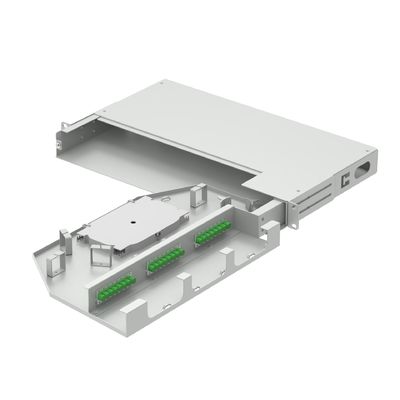 24 Cores FC APC Type 19 Inch Swing Patch Panel for ODN Network Optical Distribution Frame