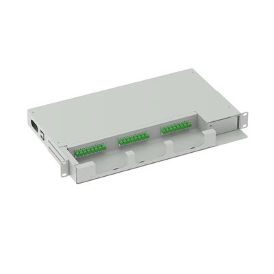 24 Cores FC APC Type 19 Inch Swing Patch Panel for ODN Network Optical Distribution Frame