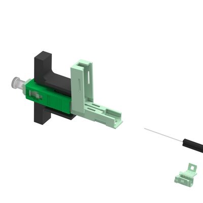 Simplex SC APC Fiber Optic Fast Connector 5 Used for Wired LAN Network Field Assembly
