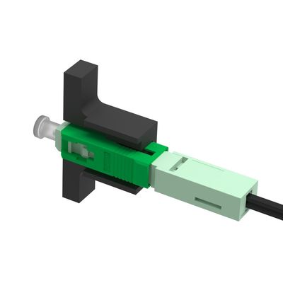 Simplex SC APC Fiber Optic Fast Connector 5 Used for Wired LAN Network Field Assembly