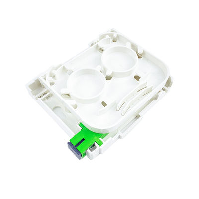 FTTH Network Indoor Fiber Optic Faceplate Socket Panel with 1 Core SC Connector Type
