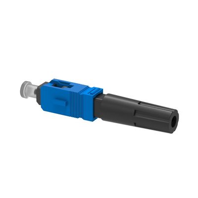 Field Assembly Simplex SC UPC Fiber Optic Fast Connector for Easy Network Installation