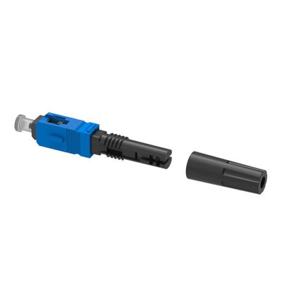 Field Assembly Simplex SC UPC Fiber Optic Fast Connector for Easy Network Installation