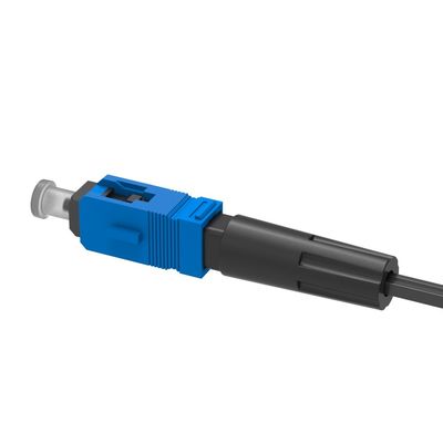 Field Assembly Simplex SC UPC Fiber Optic Fast Connector for Easy Network Installation