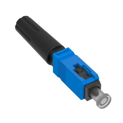 Field Assembly Simplex SC UPC Fiber Optic Fast Connector for Easy Network Installation