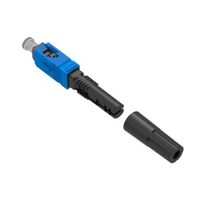 Field Assembly Simplex SC UPC Fiber Optic Fast Connector for Easy Network Installation