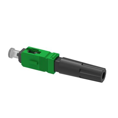 Fast Connector Simplex SC APC Fiber Optic Drop Cable with UPC Polished Field Assembly