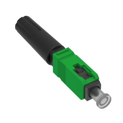 Fast Connector Simplex SC APC Fiber Optic Drop Cable with UPC Polished Field Assembly