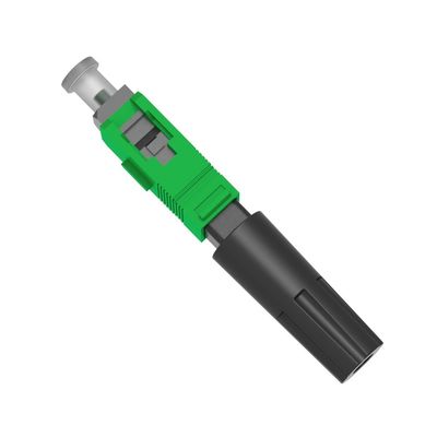 Fast Connector Simplex SC APC Fiber Optic Drop Cable with UPC Polished Field Assembly
