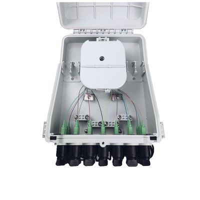 16 Cores Outdoor Fiber Optic Terminal Distribution Box for Dropcable and Main Cable