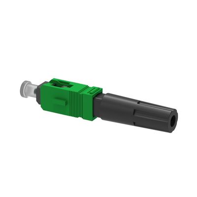 Fast Connector Simplex SC APC Fiber Optic Drop Cable with UPC Polished Field Assembly