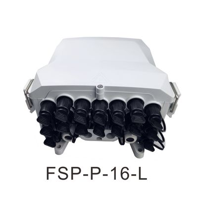 16 Cores Outdoor Fiber Optic Terminal Distribution Box for Dropcable and Main Cable