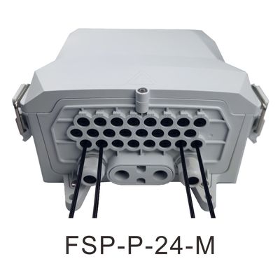 16 Cores Outdoor Fiber Optic Terminal Distribution Box for Dropcable and Main Cable