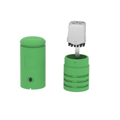 FTTx Network HDPE Pedestals for Optic Fiber Termination Green Fiber 5 in FTTx Networks