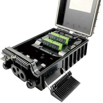 16 Cores Splitters Optic Terminal Fiber Distribution Box for Network Wall/Pole Mount