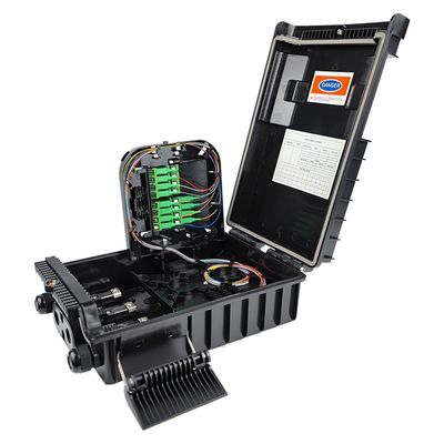 16 Cores Splitters Optic Terminal Fiber Distribution Box for Network Wall/Pole Mount