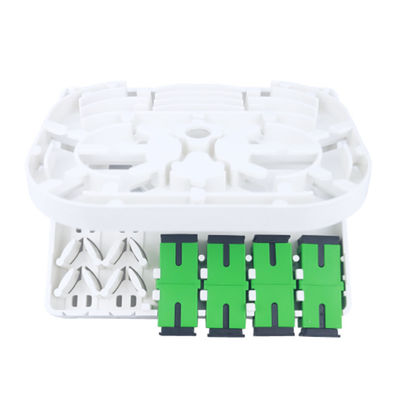 5 FTTX 4 Cores Plastic Fiber Optic Faceplate Socket Panel for and FTTX