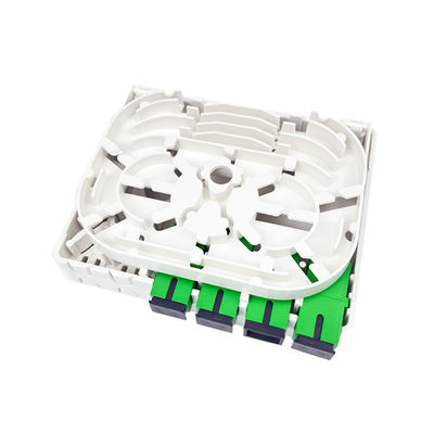 5 FTTX 4 Cores Plastic Fiber Optic Faceplate Socket Panel for and FTTX