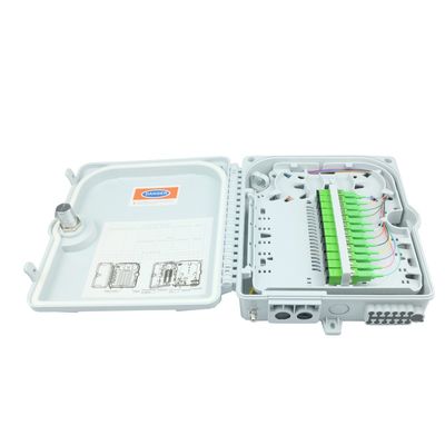 Fiber Optic Distribution Box Access FTTH Outdoor 12 Cores Termination IP68 Telecom Power