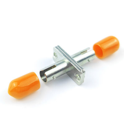 FTTH Applications Simplex ST APC Optic Fiber Adapter Coupler with Rectangular Feature