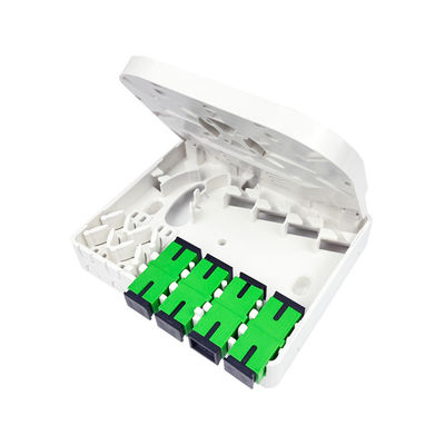 5 FTTX 4 Cores Plastic Fiber Optic Faceplate Socket Panel for and FTTX