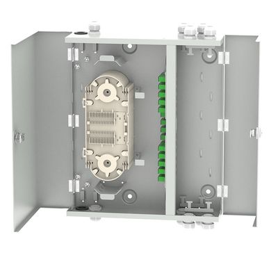 72/96 Cores SC Connector Indoor Fiber Optic Termination Box for Wired LAN Network Distribution