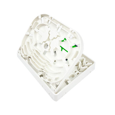 5 FTTX 4 Cores Plastic Fiber Optic Faceplate Socket Panel for and FTTX