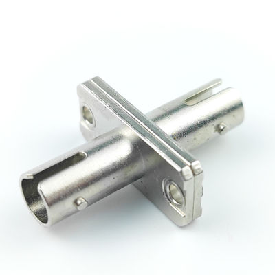 FTTH Applications Simplex ST APC Optic Fiber Adapter Coupler with Rectangular Feature