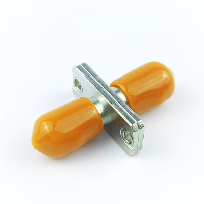 FTTH Applications Simplex ST APC Optic Fiber Adapter Coupler with Rectangular Feature