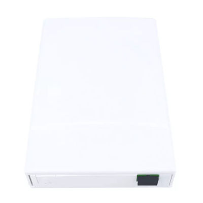 2 Cores Plastic Fiber Optic Faceplate Socket Panel SC Connector Type for Wired LAN Networks