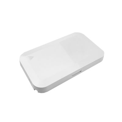 FTTH Network Indoor White 1 Core Plastic Fiber Optic Faceplate Socket Panel SC Connector Type 5