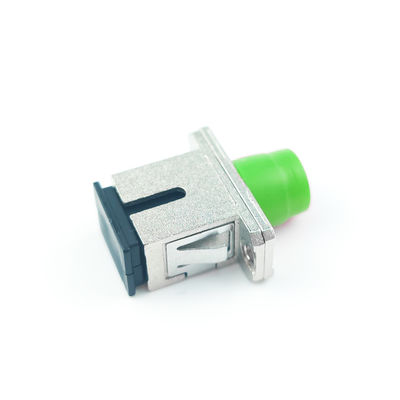 FTTH 1 Port Metal SCAPC FCAPC Hybrid Fiber Optic Adapters Couplers for Best Equipment