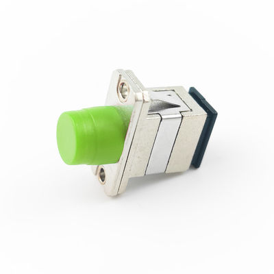 FTTH 1 Port Metal SCAPC FCAPC Hybrid Fiber Optic Adapters Couplers for Best Equipment