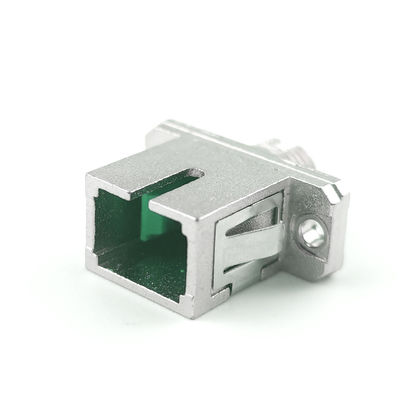 FTTH 1 Port Metal SCAPC FCAPC Hybrid Fiber Optic Adapters Couplers for Best Equipment