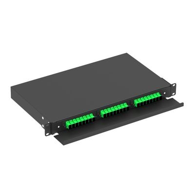 FTTX 1U Drawer Type Indoor Sub ODF 19 Inch Fiber Optical Distribution Frame for LC Network