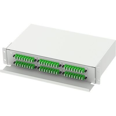 FTTX 1U Drawer Type Indoor Sub ODF 19 Inch Fiber Optical Distribution Frame for LC Network