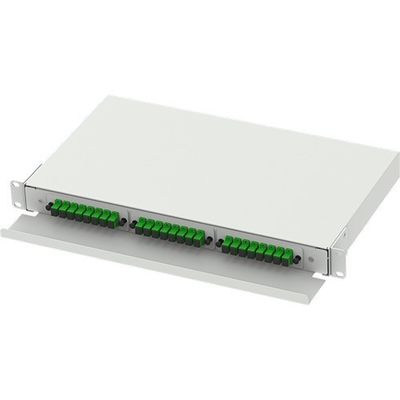 FTTX 1U Drawer Type Indoor Sub ODF 19 Inch Fiber Optical Distribution Frame for LC Network