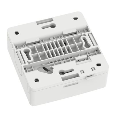 Indoor FTTX 4 Cores Plastic Fiber Optic Faceplate Socket Panel with SC Connector Type