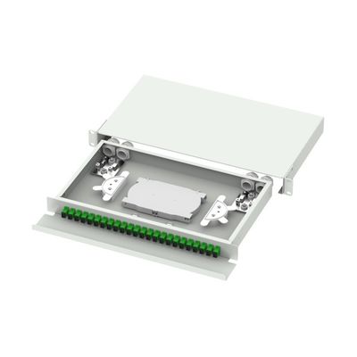 Cold Rolled Steel SC FC ST LC Connector Type 19 Inch Fiber Optical Distribution Frame for FTTX