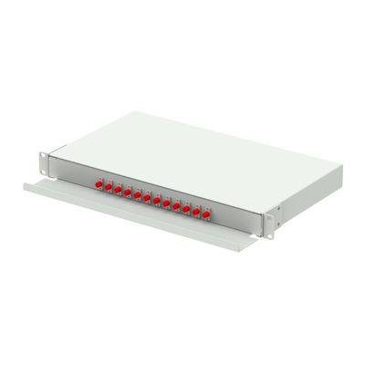 Cold Rolled Steel SC FC ST LC Connector Type 19 Inch Fiber Optical Distribution Frame for FTTX