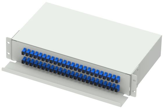 Cold Rolled Steel SC FC ST LC Connector Type 19 Inch Fiber Optical Distribution Frame for FTTX