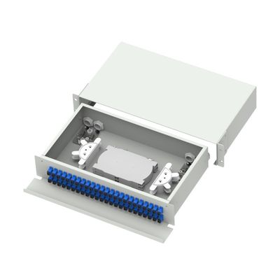Cold Rolled Steel SC FC ST LC Connector Type 19 Inch Fiber Optical Distribution Frame for FTTX