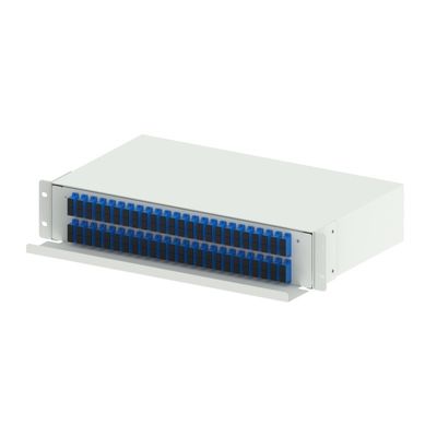 Cold Rolled Steel SC FC ST LC Connector Type 19 Inch Fiber Optical Distribution Frame for FTTX