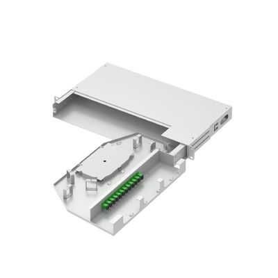 12 Cores Swing Patch Panel Optical Distribution Frame 19 Inch SC APC Type Fiber Optic Equipment No